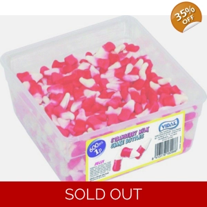 Vidal Strawberry Milk Shake Bottles